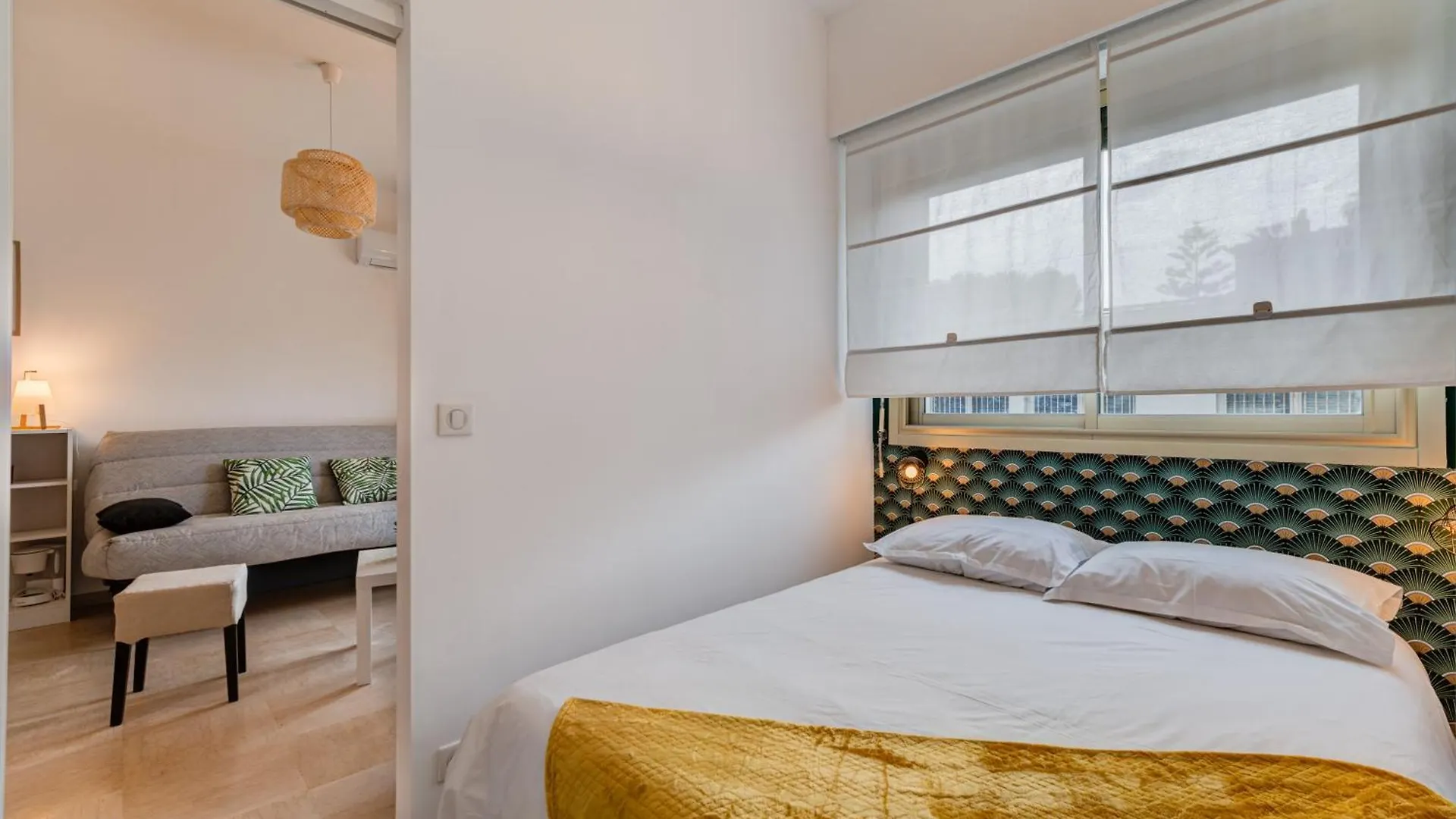 Apartment Plage, Promenade & Confort - Wifi, Ac, 4 Pers Nice France