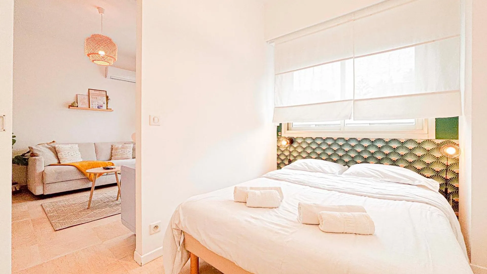 Plage, Promenade & Confort - Wifi, Ac, 4 Pers Nice